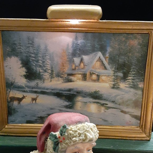 Thomas Kinkade The Hope of Christmas Santa - Picture 9 of 9